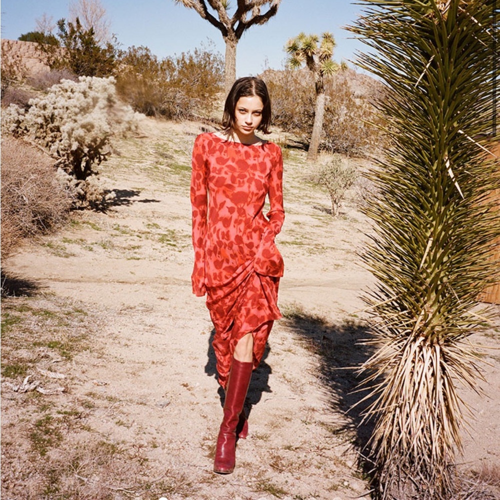 Realisation Par Red Maxi Dress